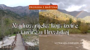 Najduža rijeka koja izvire i uvire u Hrvatskoj