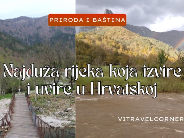 Najduža rijeka koja izvire i uvire u Hrvatskoj