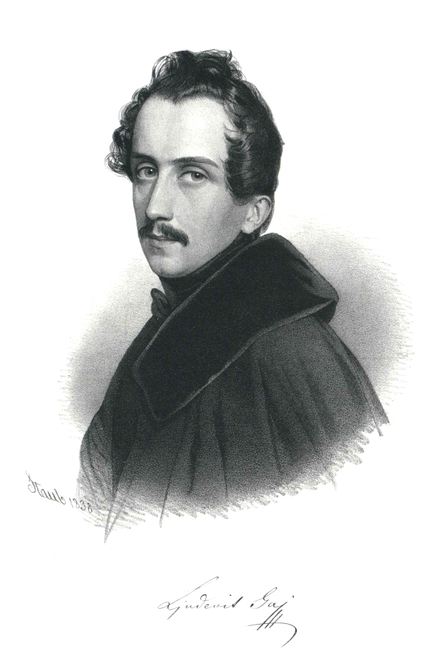 Ljudevit_Gaj_kroatischer_Slawist